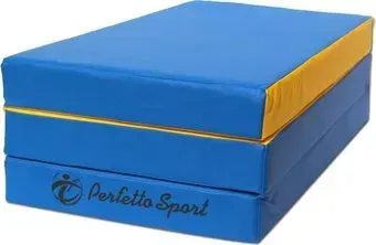 Perfetto Sport №4 складной 150x100x10 (синий/желтый)