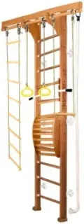 Kampfer Wooden ladder Maxi Wall (3 м, ореховый/белый)