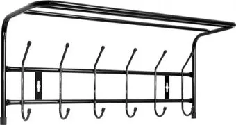 Nika с полкой ВП6 (черный)