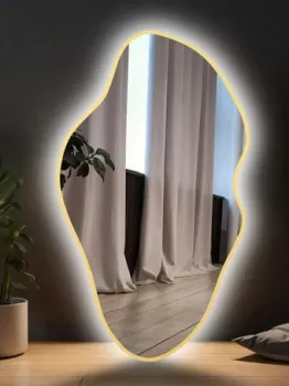 EMZE 45x77 LED.UV.NF.45.77.AUR.4K (золото с УФ-окантовкой и подсветкой)