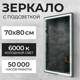 Saniteco LED PF3b7080m-6 70х80 11121283