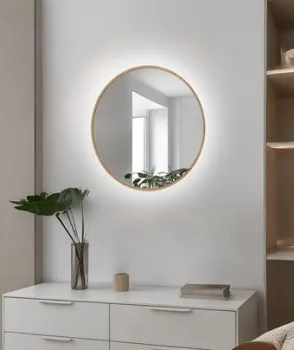 EMZE 60 LED.UV.60.60.DUB.AF.4K (дуб УФ-окантовкой и подсветкой, антизапотевание)