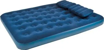 Jilong Flocked With 2 Pillows&Handpump Queen 21470