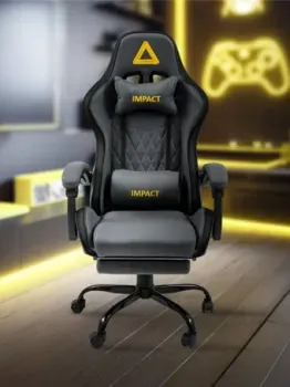 King Style Impact Sueder Fabric Black (темно-серый/черный)