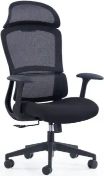 SitZone CH-555A (сетка/ткань, черный)