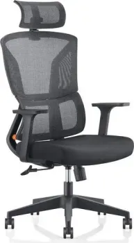 SitZone U-065A (сетка/ткань, черный)