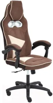 TetChair Arena (флок, коричневый/бежевый)