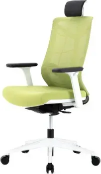 Chair Meister Nature II (белая крестовина, зеленый)