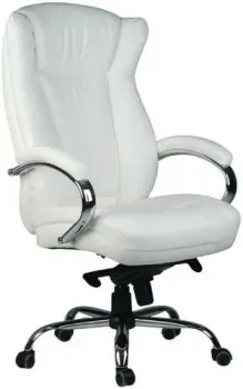 King Style Hildi PU Chrome (белый)