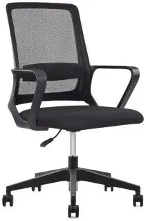 SitZone U-0385 PL (ткань, пластик, черный)