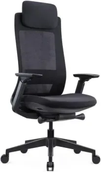 SitZone VL002A (сетка, ткань, пластик, черный)