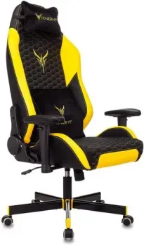 Бюрократ Knight Neon (черный/желтый экокожа)