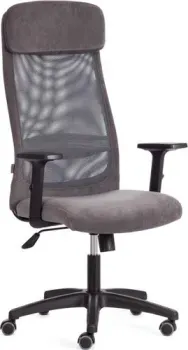 TetChair Profit Plt флок/ткань (серый)