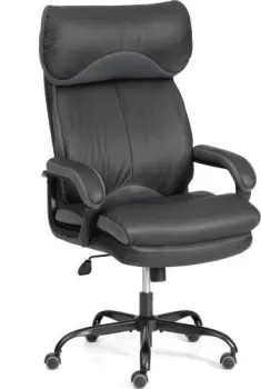 TetChair Duke metal BL (черный/серый)