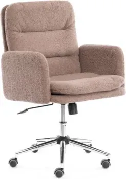 TetChair Dover (хром/букле/коричневый)