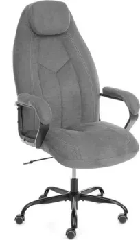 TetChair Boss metalBL (ткань, серый, KUB 05)