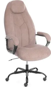TetChair Boss metalBL (ткань, светло-коричневый, KUB 03)