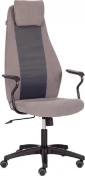 TetChair Aviator флок/ткань (серый/серый)