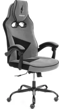 TetChair Arena metalBL (велюр, серый/черный, 29/35)