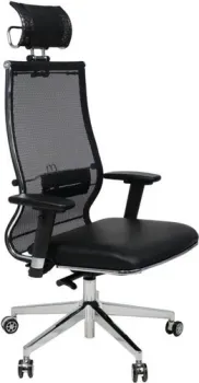 AksHome SynchroSit NL-SL3 (сетка/экокожа, черный)