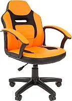 CHAIRMAN Kids 110 (экопремиум, черный/оранжевый)
