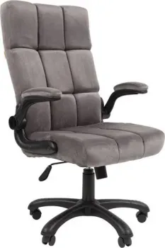 CHAIRMAN Home 444 (велюр, Т-55 серый)