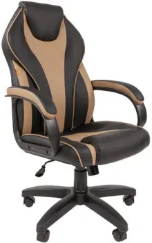 CHAIRMAN 299 (экопремиум, черный/бежевый)
