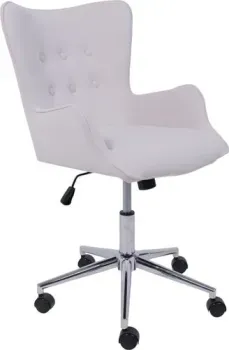 AksHome Bella (chrome Kiton 701 велюр/белый антарктида)