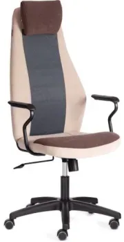 TetChair Aviator (флок, ткань, коричневый/бежевый/серый 6/7/W-12)