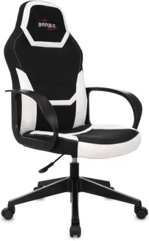 Brabix Alpha GM-018 532640 (черный/белый)