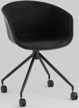 Stool Group LIBRA SL-7040ZB (рогожка черный/черный)