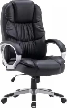SitUp Santa chrome (экокожа Black/Black)