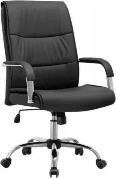SitUp Bryan сhrome (экокожа Black)