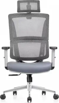SitUp Aphrodite Chrome (сетка Gray/экокожа Gray)