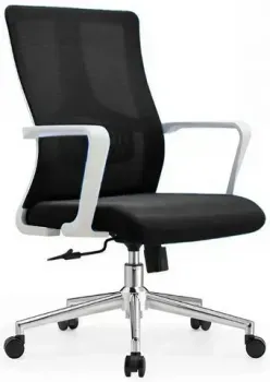 SitUp Cube white chrome (сетка black/black)