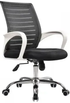 SitUp MIX 600 white chrome (сетка black/ black)