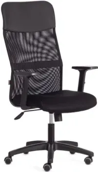 TetChair Practic Plt кожзам/ткань (черный)