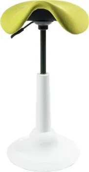 Chair Meister Saddle (пластик белый/ткань зеленая)