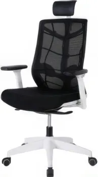 Chair Meister Nature II Slider 3D (белая крестовина, черный)