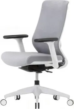 Chair Meister Nature II Slider 3D (белая крестовина, серый)