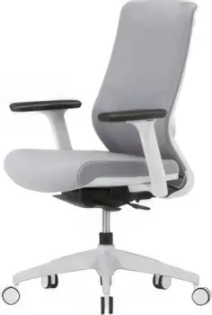 Chair Meister Nature II 3D (белая крестовина, серый)