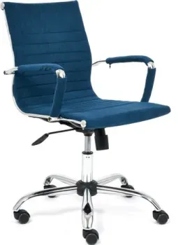 TetChair Urban-Low (флок, синий)
