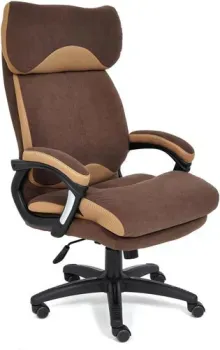 TetChair Duke (флок/ткань, коричневый/бронзовый)