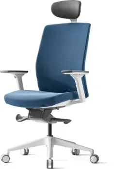 Bestuhl J2 White Pl с подголовником (голубой)