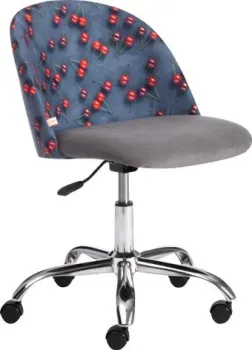 TetChair Melody Botanica 08 cherry/29 (ткань/флок, серый)