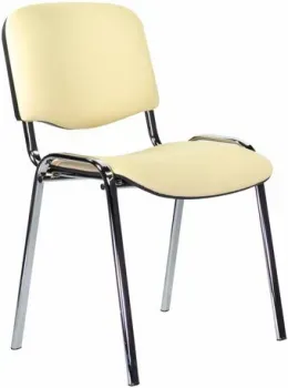 Staff Iso Lite CF-008 (хром/экокожа бежевый Z-21)