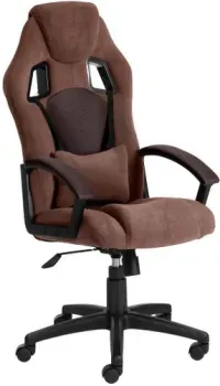 TetChair Driver (флок/ткань, коричневый)