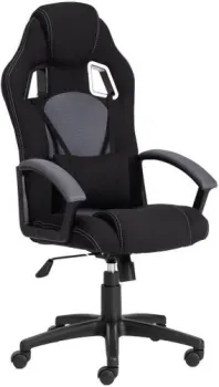 TetChair Driver (ткань, черный/серый)