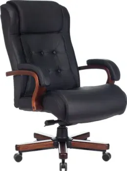 Бюрократ T-9926WALNUT (черный)