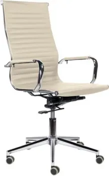 Brabix Premium Intense EX-531 (экокожа/хром бежевый)